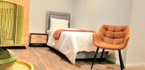 Postel nebo postele na pokoji v ubytování Hotel FFA 62
