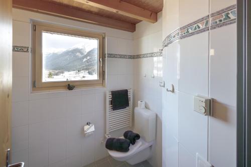 Koupelna v ubytování Pütvia E6