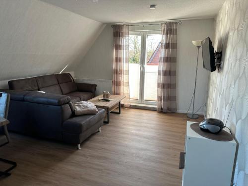 Posezení v ubytování Ferienwohnung-Sued