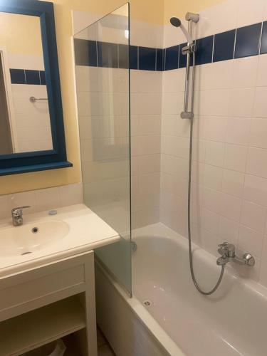 Et badeværelse på Appartement T2 plein sud aux Sables d'Olonne