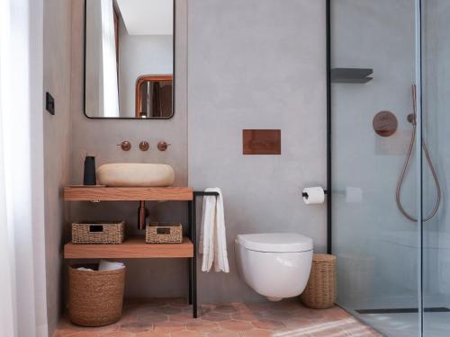 Koupelna v ubytování Tradere Hotel Boutique