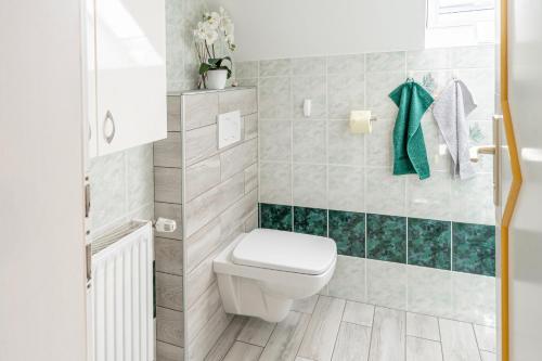 Ένα μπάνιο στο Rooms Močilnik