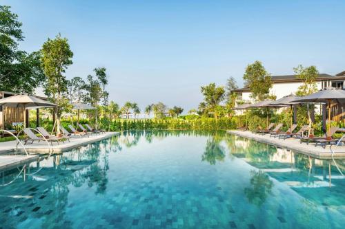 Swimmingpoolen hos eller tæt på Khao Lak Marriott Beach Resort & Spa