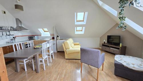 Nhà bếp/bếp nhỏ tại Le Voyageur A la plage vue mer