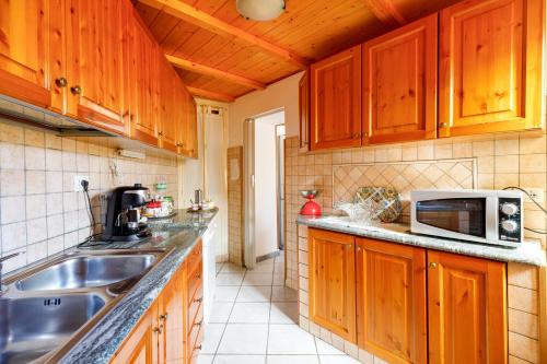 Dapur atau dapur kecil di Casa Rosa