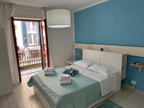 Postel nebo postele na pokoji v ubytování B&B Phistelia