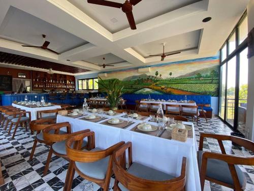 Εστιατόριο ή άλλο μέρος για φαγητό στο Ganesha Kampot Resort