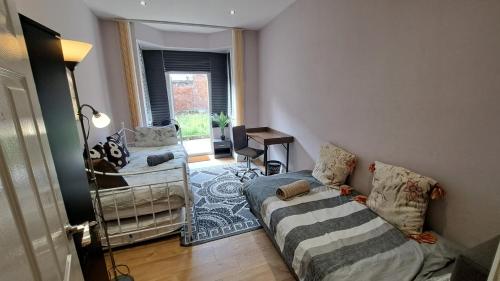 Χώρος καθιστικού στο Comfy Fenia Stay
