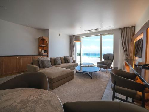 Zona de estar de SANTORINI HOTEL&VILLAS MIYAKOJIMA