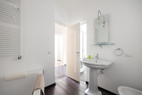 Koupelna v ubytování Apartment Vicolo Sabbia