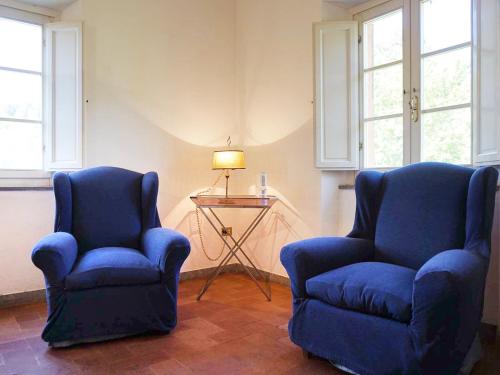 Ruang duduk di Agriturismo Poggio la Fioraia