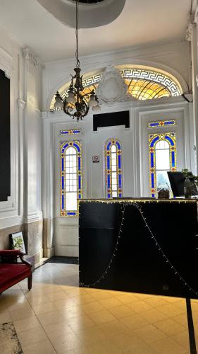 Posezení v ubytování Meridiano Hostel Boutique