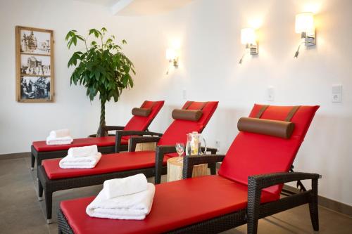 Et opholdsområde på Landhotel Schwarzenbach - Wellness & Spa
