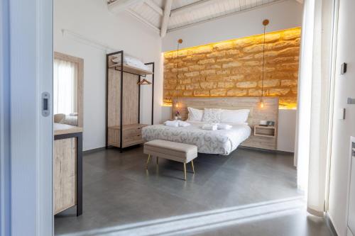 Letto o letti in una camera di Oneira Rooms