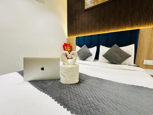 Amber B&B OPP GOLDEN TEMPLEにあるベッド