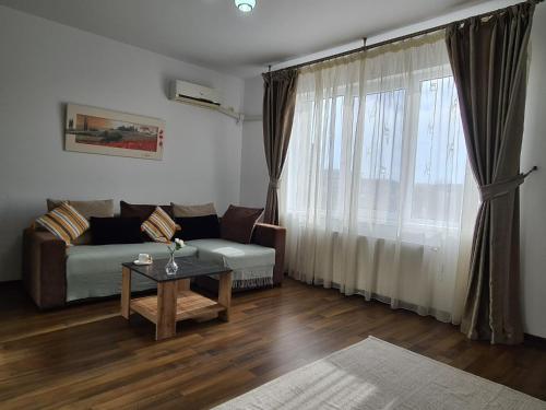 Posezení v ubytování Modern Residential Apartment Bucharest