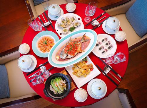 Comida en el hotel o alrededores