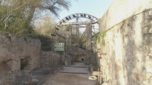 a roller coaster in the middle of a road at Hostal R-Conecta in Cuevas de San Marcos