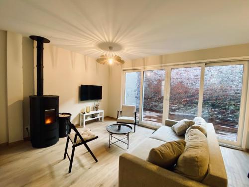 Fernand - Maison centre ville - cour extérieure - Le Touquet