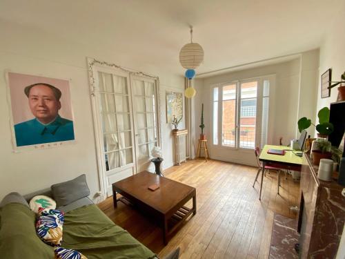 Charmant appartement artistique à Gambetta Père Lachaise