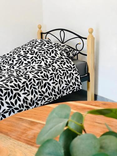Postel nebo postele na pokoji v ubytování D D Haus