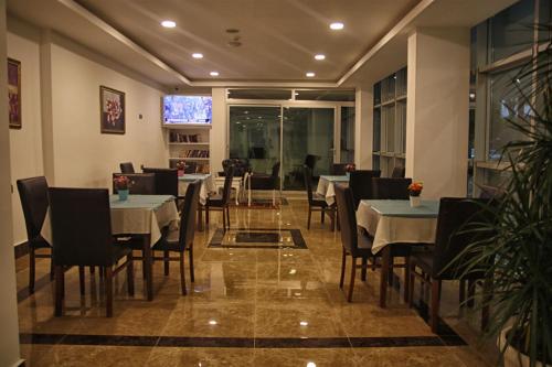 Ruang duduk di Kleopatra Atlas Hotel - Adults Only