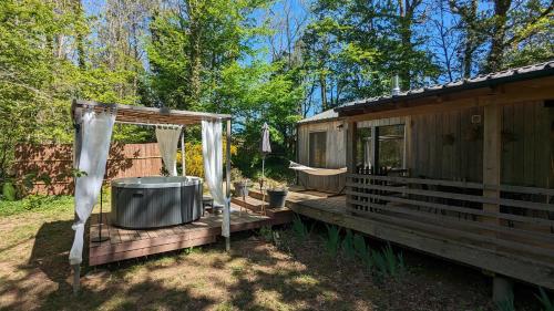 Lodge Hérisson avec Spa privatif