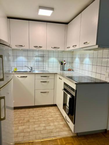 Central 2 bedroom flat in heart of Eaux-vives