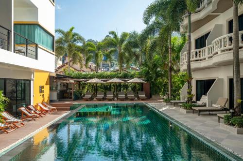 an image of a swimming pool at a hotel at Buasri Boutique Patong in Patong Beach