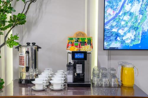 Kemudahan buat kopi dan teh di Consti Hotel Tashkent