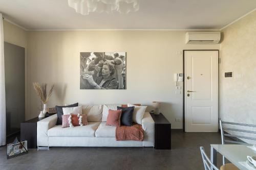 Posezení v ubytování Montecarlo Charme Apartment
