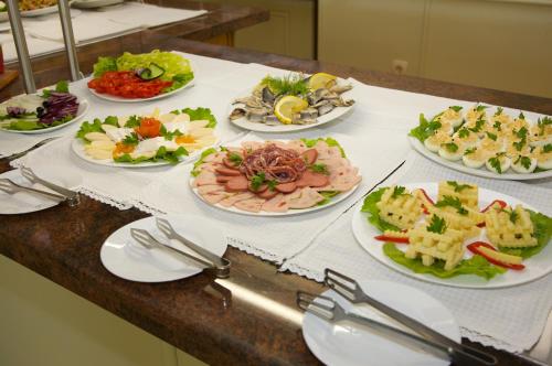 Mad på hotellet eller i nærheden