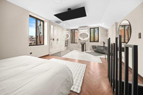 Foto Maison d'architecte avec Jacuzzi, Quartier Prémontrés 1