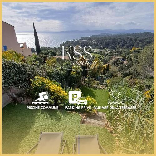 Joli 43m2 , Vue mer , piscine , parking