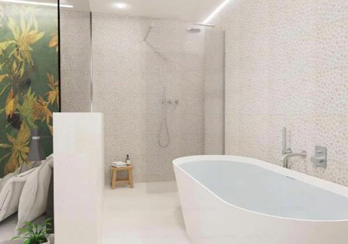 Koupelna v ubytování WEGA Hotel Verona