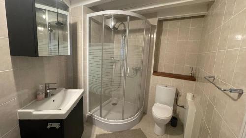 Ένα μπάνιο στο Appartement Saint Jaques