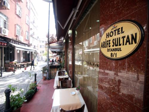 Certifikát, hodnocení, plakát nebo jiný dokument vystavený v ubytování Arife Sultan Hotel