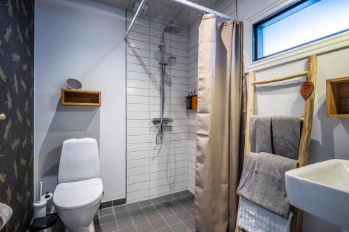 Koupelna v ubytování Kellers Badehotel
