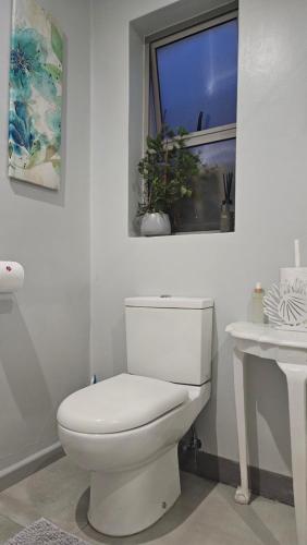 Ein Badezimmer in der Unterkunft Lily's Rest, Village on Silwerstrand, Robertson