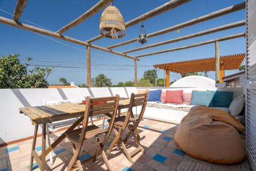 Balkón nebo terasa v ubytování Comporta Hideaway Amazing Views Desert Beaches