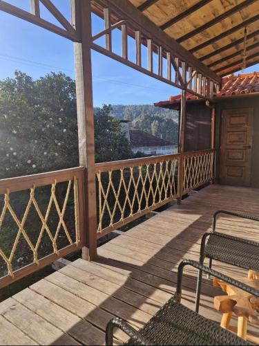 Un balcon sau o terasă la 4-5 star Ecoresort Portobali