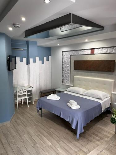 Postel nebo postele na pokoji v ubytování B&B Berlen