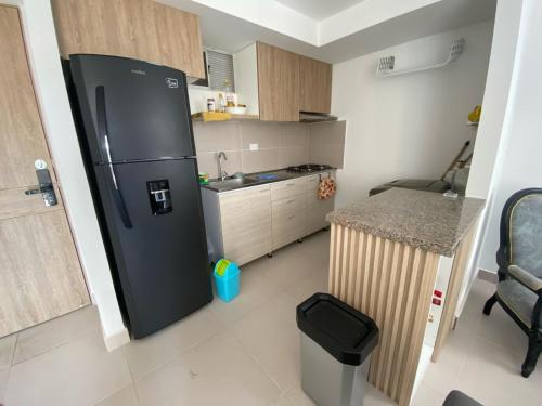 Dapur atau dapur kecil di Oasis del Tayrona