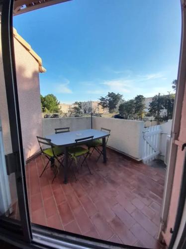 Charmant appartement à Sète, 36 m², terrasse