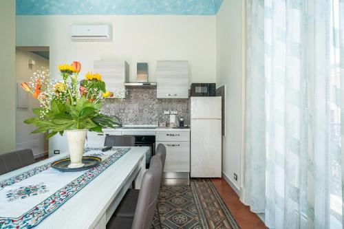 Η κουζίνα ή μικρή κουζίνα στο Casa Ciumifriddu