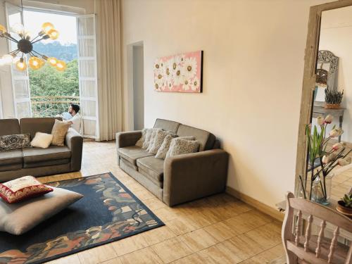 Posezení v ubytování Hotel La Casa Ovalle