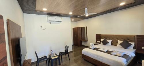 Letto o letti in una camera di Farm Stay Mount Abu
