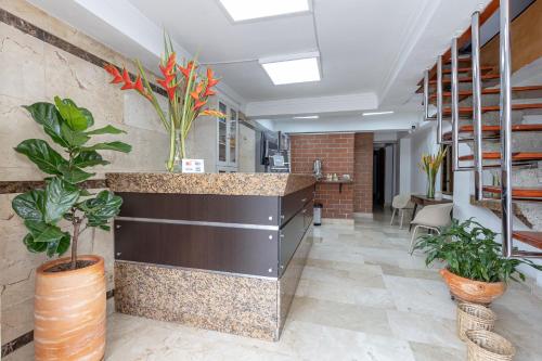 Vstupní hala nebo recepce v ubytování Gran Caribe Hotel