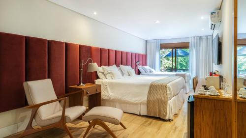 Hotel Boutique QUEBRA-NOZにあるベッド