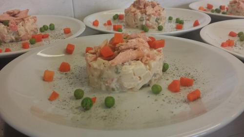 ファームステイの敷地内または近くでの食事または食べ物